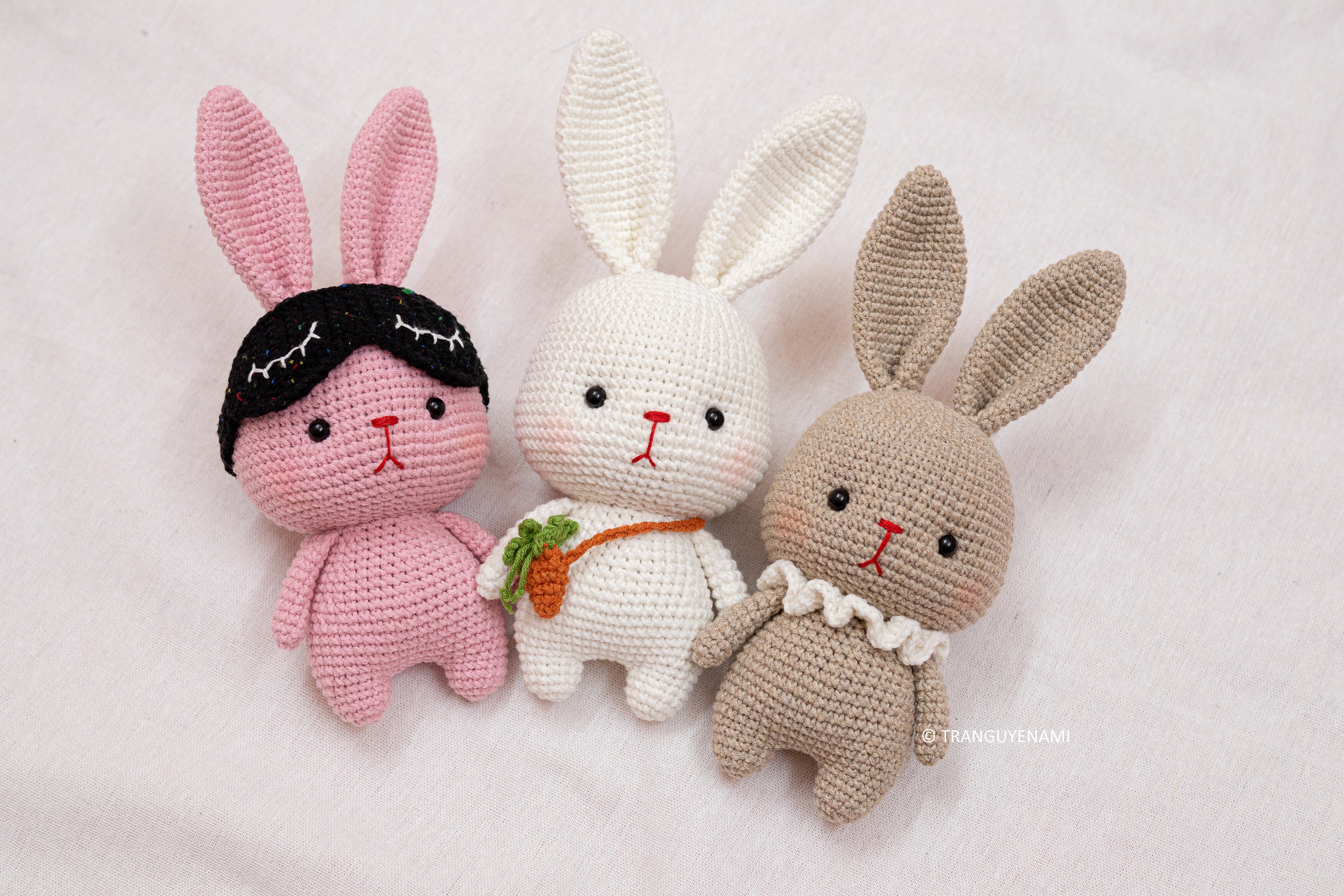 Crochet bunny sales bag pattern
